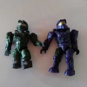 2 Megabloks Halo Action figures
